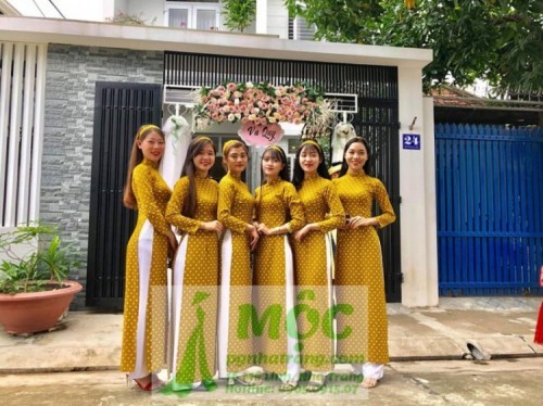 9 địa chỉ cho thuê áo dài bưng quả, áo dài cưới hỏi đẹp nhất tại Nha Trang