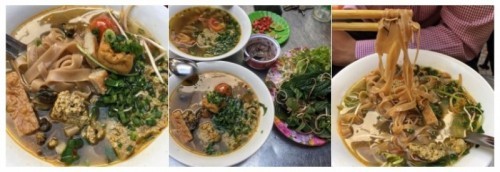 5 quán bún riêu cua ngon nhất ở huế