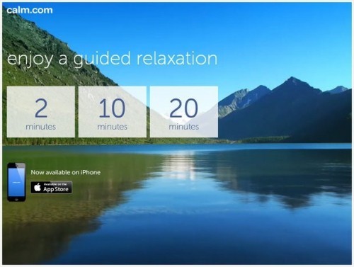 6 trang web giúp bạn thư giãn khi mệt mỏi
