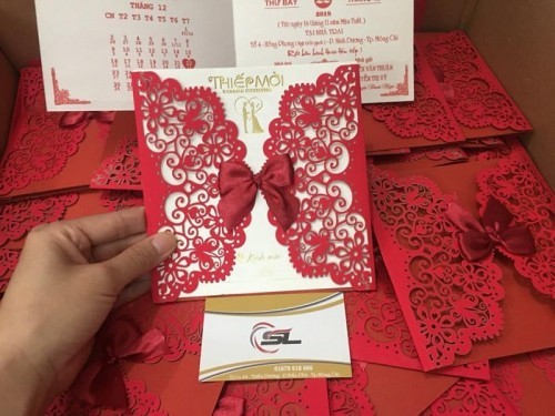 5 địa chỉ in thiệp cưới rẻ, đẹp nhất tại Quảng Ninh
