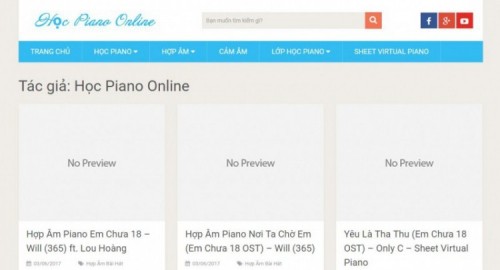 10 website tự học đàn piano uy tín nhất