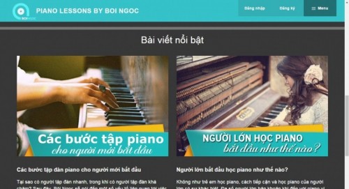 10 website tự học đàn piano uy tín nhất