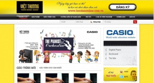 10 website tự học đàn piano uy tín nhất