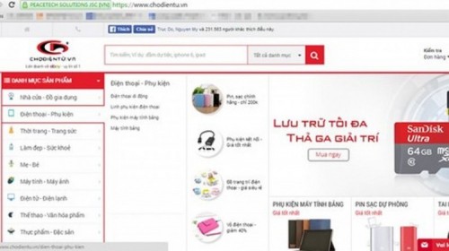10 trang web bán hàng trực tuyến nổi tiếng nhất Việt Nam