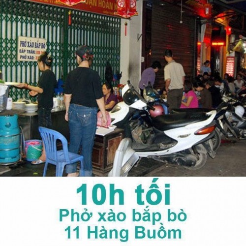 21 quán phở 24h ngon nức tiếng ở hà nội