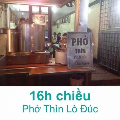 21 quán phở 24h ngon nức tiếng ở hà nội