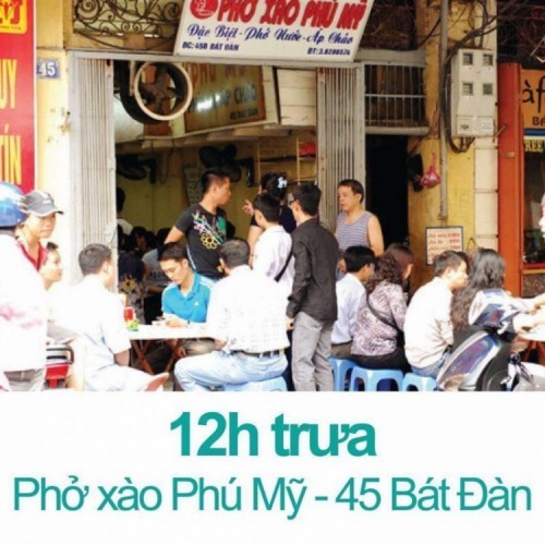 21 quán phở 24h ngon nức tiếng ở hà nội