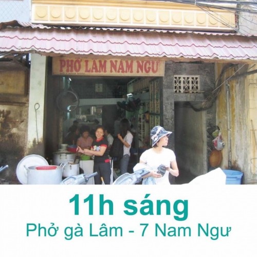 21 quán phở 24h ngon nức tiếng ở hà nội