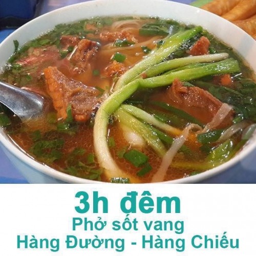 21 quán phở 24h ngon nức tiếng ở hà nội