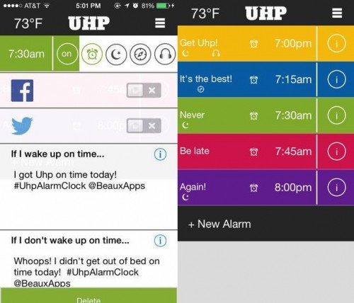 9 app đồng hồ báo thức trên iphone cho người mê ngủ nướng