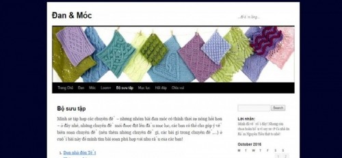 10 Trang web hữu ích nhất cho người học đan-móc len