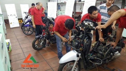 5 trung tâm dạy sửa chữa xe máy uy tín ở hà nội