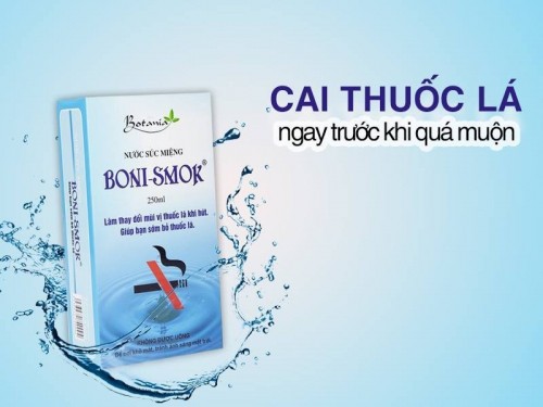 10 Địa chỉ bán nước súc miệng Boni Smok chính hãng và uy tín nhất tại Tp. HCM