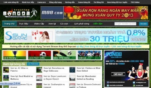 10 website về bóng đá nổi tiếng nhất việt nam