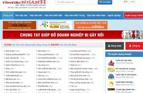 11 trang web tuyển dụng uy tín nhất việt nam