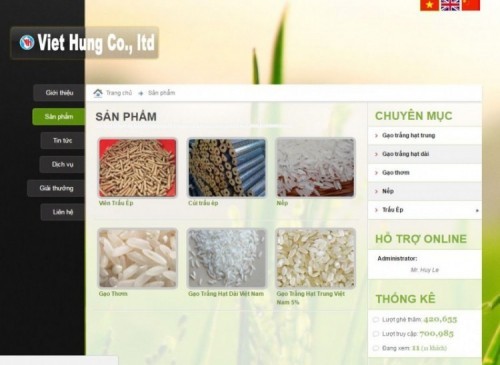 10 công ty xuất khẩu gạo hàng đầu việt nam