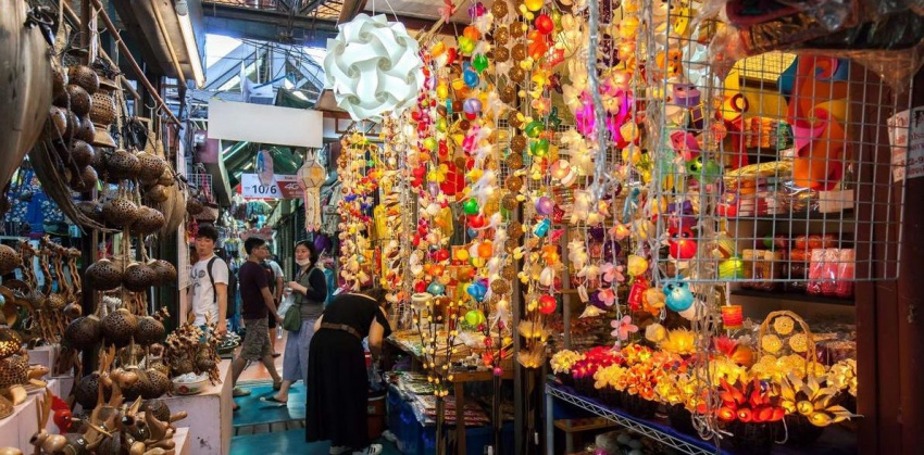 phượt thái lan, mua “sạch túi tiền” ở chợ nổi bốn miền pattaya