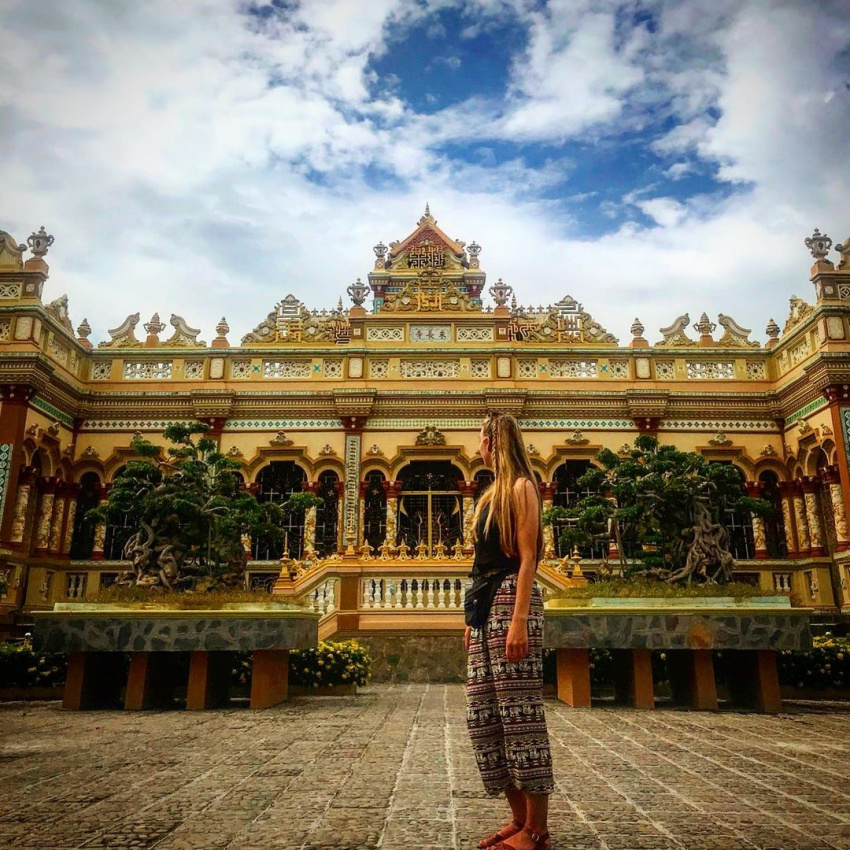 Chùa Vĩnh Tràng: Ngôi chùa có kiến trúc độc đáo nhất Tiền Giang