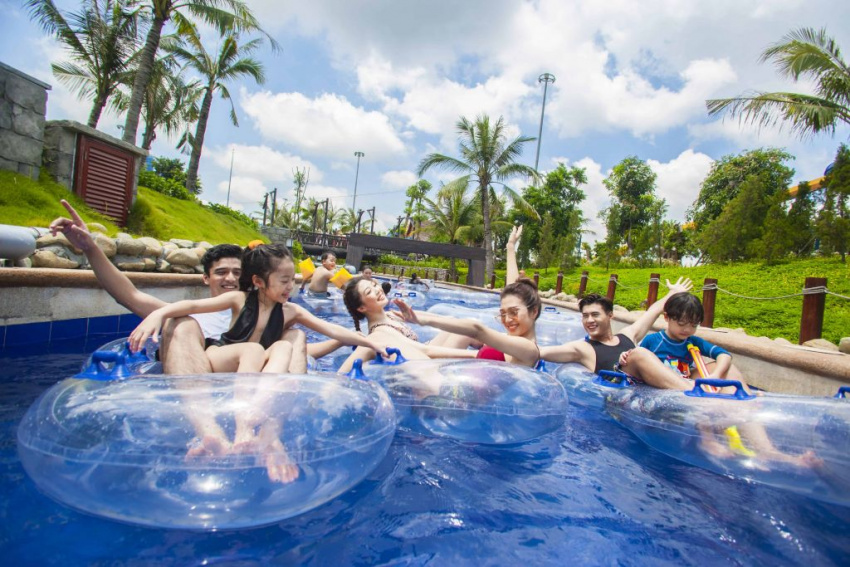 ăn chơi hạ long, khám phá hạ long, review công viên nước hạ long typhoon water park: giá vé, có gì vui?