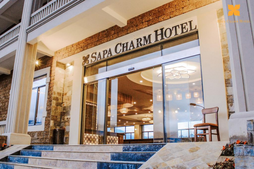 ăn chơi sapa, phượt sapa, review khách sạn sapa charm hotel đạt chuẩn 4 sao, view cực đỉnh