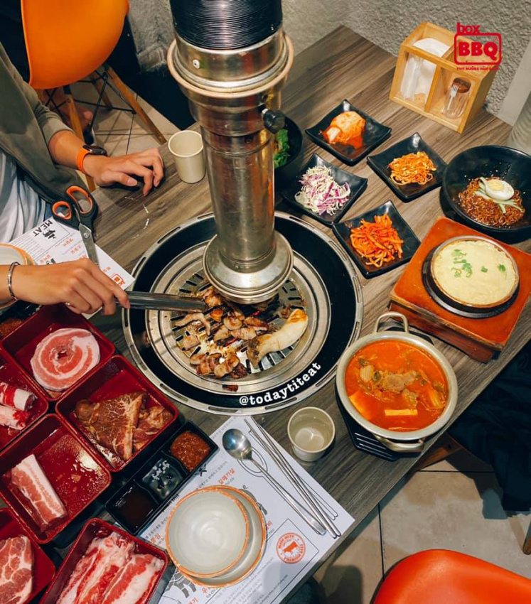 Box BBQ Nguyễn Thị Thập: quán nướng Hàn có gì hot?