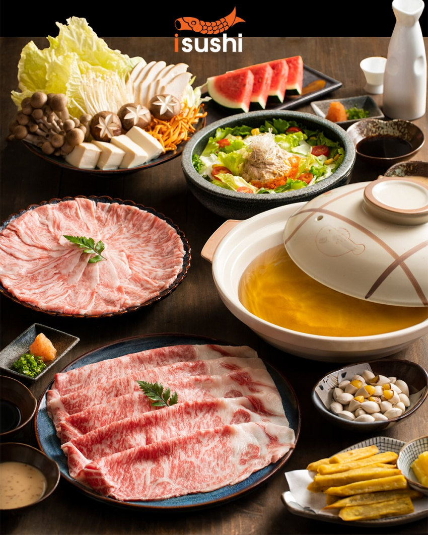 isushi cao thắng: thiên đường món nhật với hơn 100 món ăn hấp dẫn