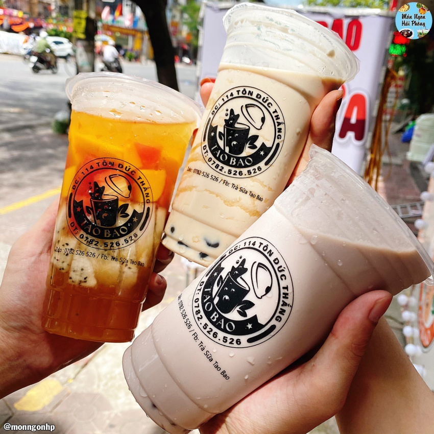 review 11 tiệm trà sữa hải phòng siêu ngon cho ngày hè nóng nực