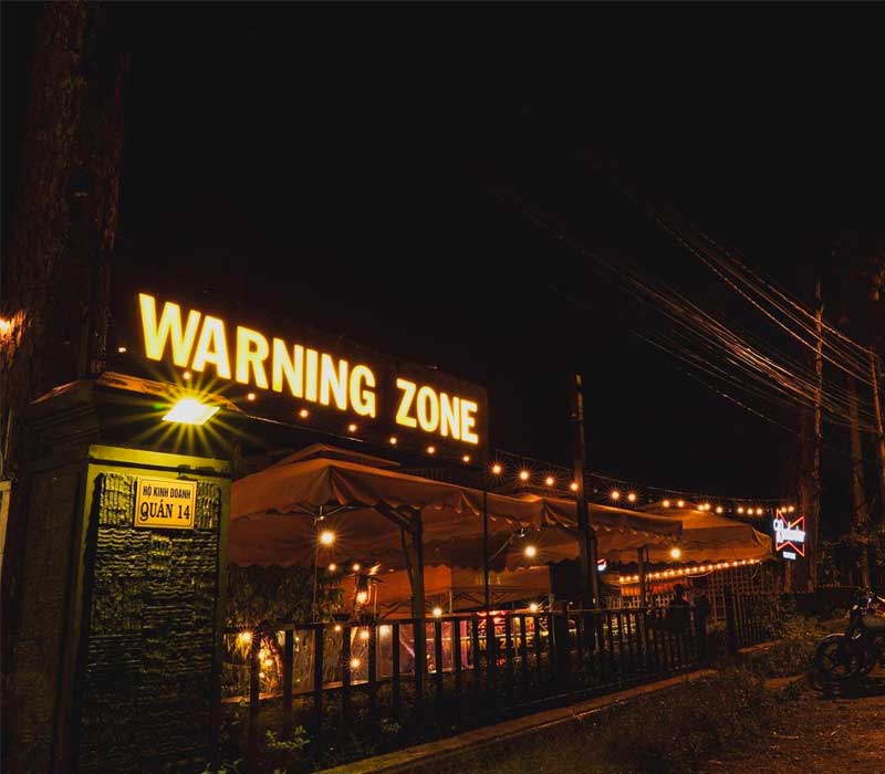 review warning zone võ văn tần – quán ăn được dân nhậu mê tít