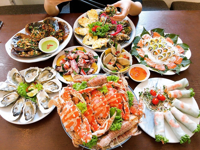 bay seafood buffet – thiên đường hải sản từ á sang âu không thể bỏ qua