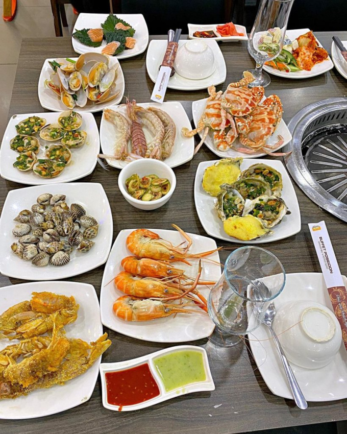 buffet hải sản poseidon – nơi hội tụ tinh hoa của biển cả