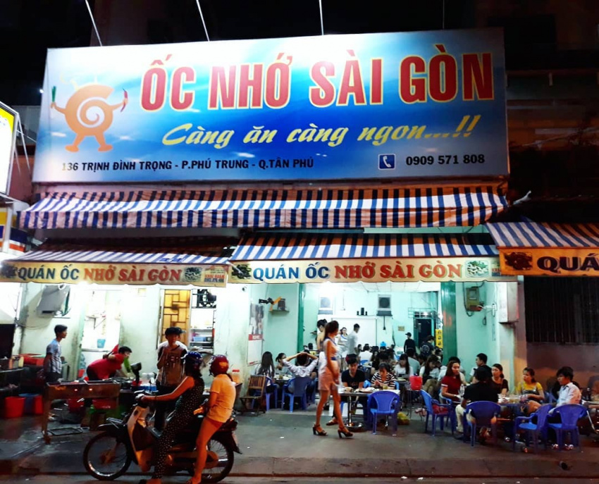 Ghé quán Ốc Nhớ Sài Gòn thưởng thức hải sản ngon nức tiếng