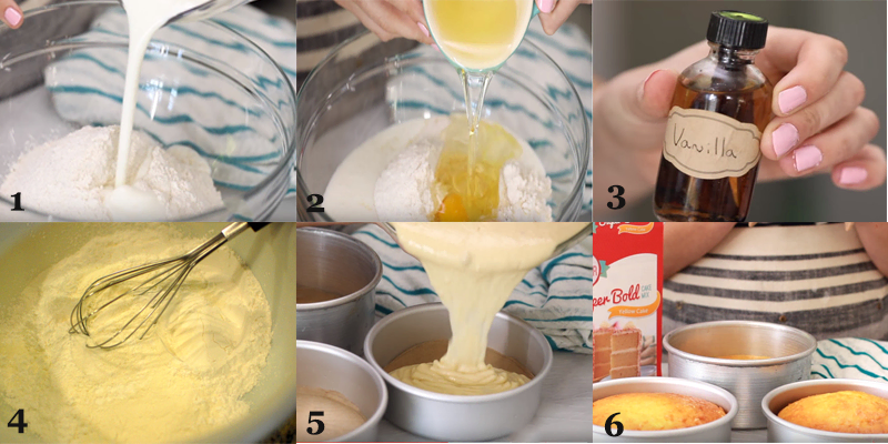 Cách làm bánh từ bột pha sẵn tại nhà chỉ trong 5 phút