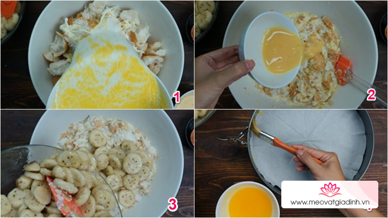 bánh chuối, các món nướng, công thức nấu ăn, chuối, cách làm bánh chuối nướng nước cốt dừa béo ngon ngọt