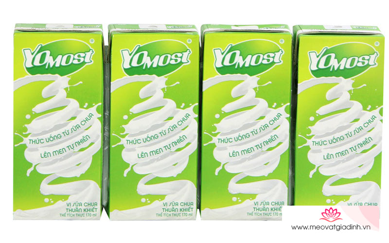 công thức nấu ăn, sữa chua, sữa chua uống, sữa chua uống yomost, yomost, hương vị sữa chua uống nào của yomost sẽ hấp dẫn bạn?
