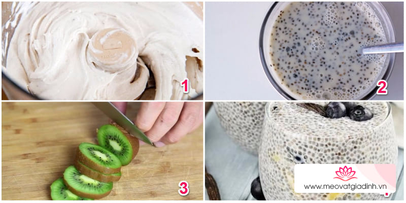 Cách làm Pudding hạt chia cho dáng khỏe da đẹp