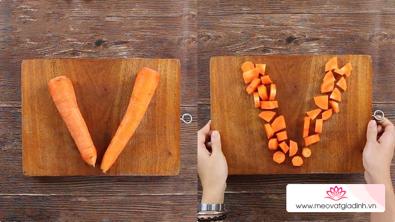 Cách làm nước ép cà rốt đơn giản, không cần máy ép