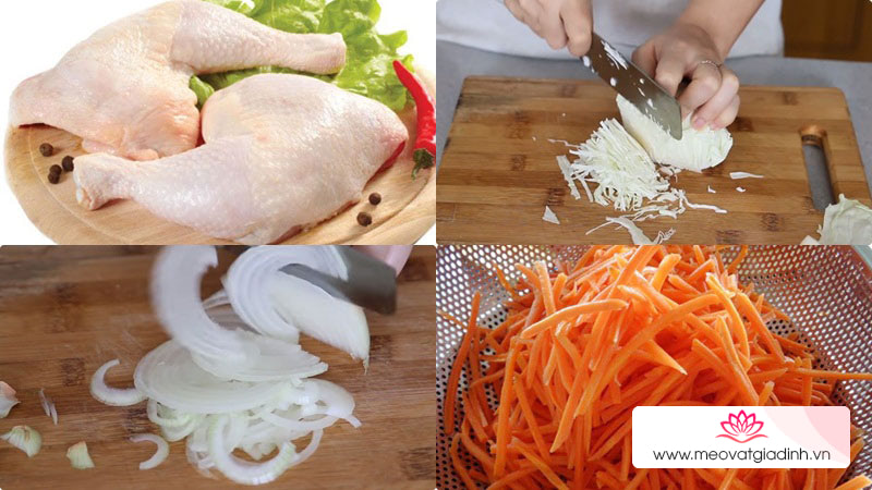 các món gỏi, công thức nấu ăn, ăn cả con gà với món gỏi gà bắp cải thấm vị