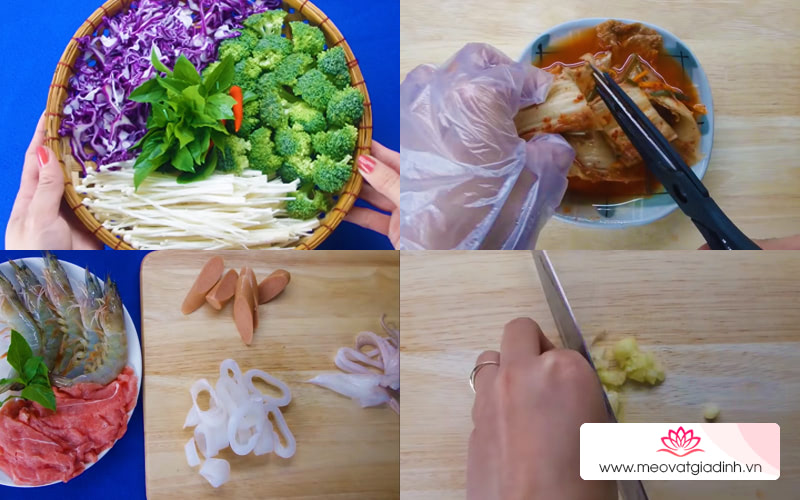 Cách nấu mì cay hài sản chuẩn công thức Hàn Quốc