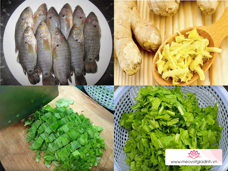 các món canh, các món ngon từ cá, công thức nấu ăn, canh cá, canh cải, cách nấu canh cá rô rau cải, nước ngọt lịm và không bị tanh