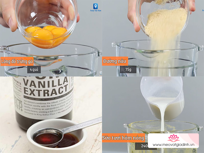 Cách làm sữa trứng thơm béo bổ dưỡng