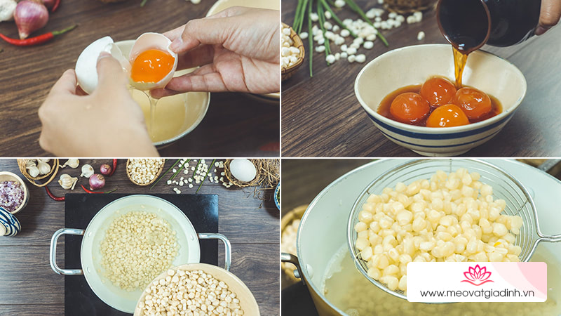 Cách làm món bắp xào trứng muối thơm phức ngon ngất ngây