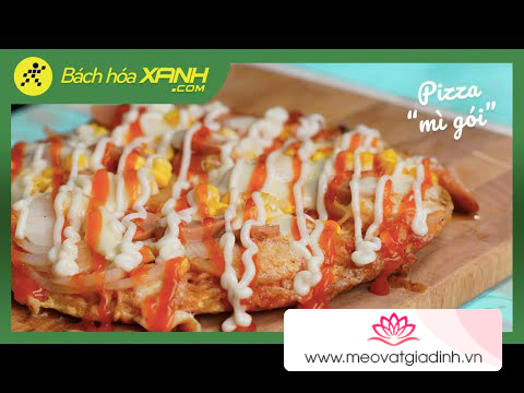 Cách làm Pizza mì gói đơn giản cực “sang chảnh” – Tưởng không ngon mà ngon hết sức tưởng tượng!