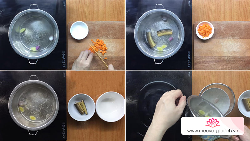 Cách nấu cháo lươn cà rốt cho bé thơm ngon giàu dinh dưỡng