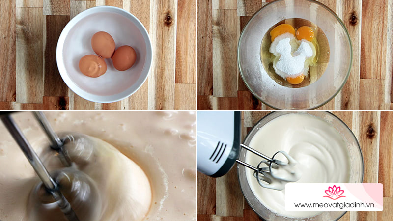 Cách làm bánh bông lan hấp siêu mịn siêu xốp ngay tại nhà mà không cần đến lò nướng