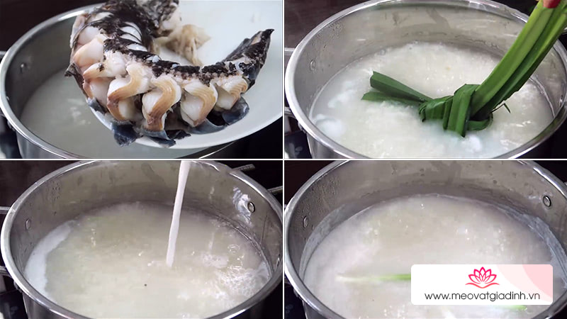 cá lóc, các món cháo, công thức nấu ăn, nước cốt dừa, cách nấu cháo cá lóc nước cốt dừa vừa thơm vừa béo chuẩn vị miền tây