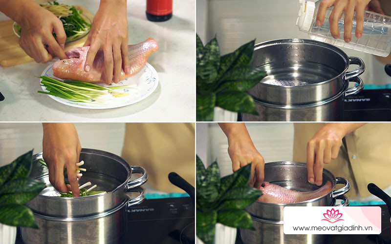 Cách làm món cá diêu hồng hấp nước tương ngon đúng điệu