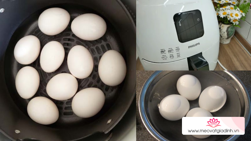 các món luộc, các món ngon từ trứng, công thức nấu ăn, trứng, trứng luộc, luộc trứng bằng nồi chiên không dầu, bạn đã thử chưa?