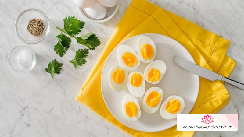 các món luộc, các món ngon từ trứng, công thức nấu ăn, trứng, trứng luộc, luộc trứng bằng nồi chiên không dầu, bạn đã thử chưa?