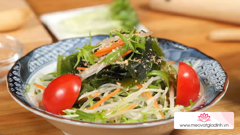 các món salad, công thức nấu ăn, rong biển, salad rong biển, 3 cách làm salad rong biển tươi vừa ngon lại còn giúp giảm cân