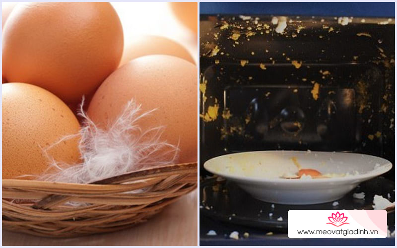 công thức nấu ăn, chiên trứng, trứng, cô gái trẻ mách cách chiên trứng bằng lò vi sóng cực dễ, đảm bảo không nổ